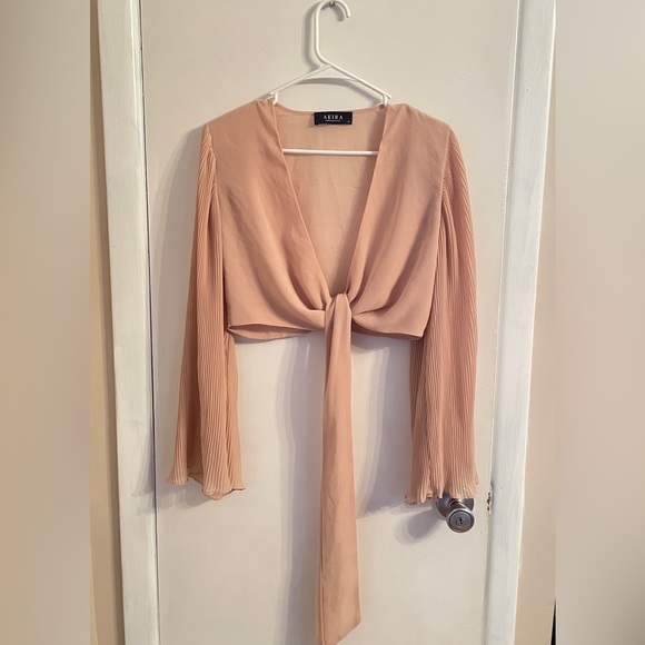 AKIRA Tops - AKIRA PINK Chiffon Top